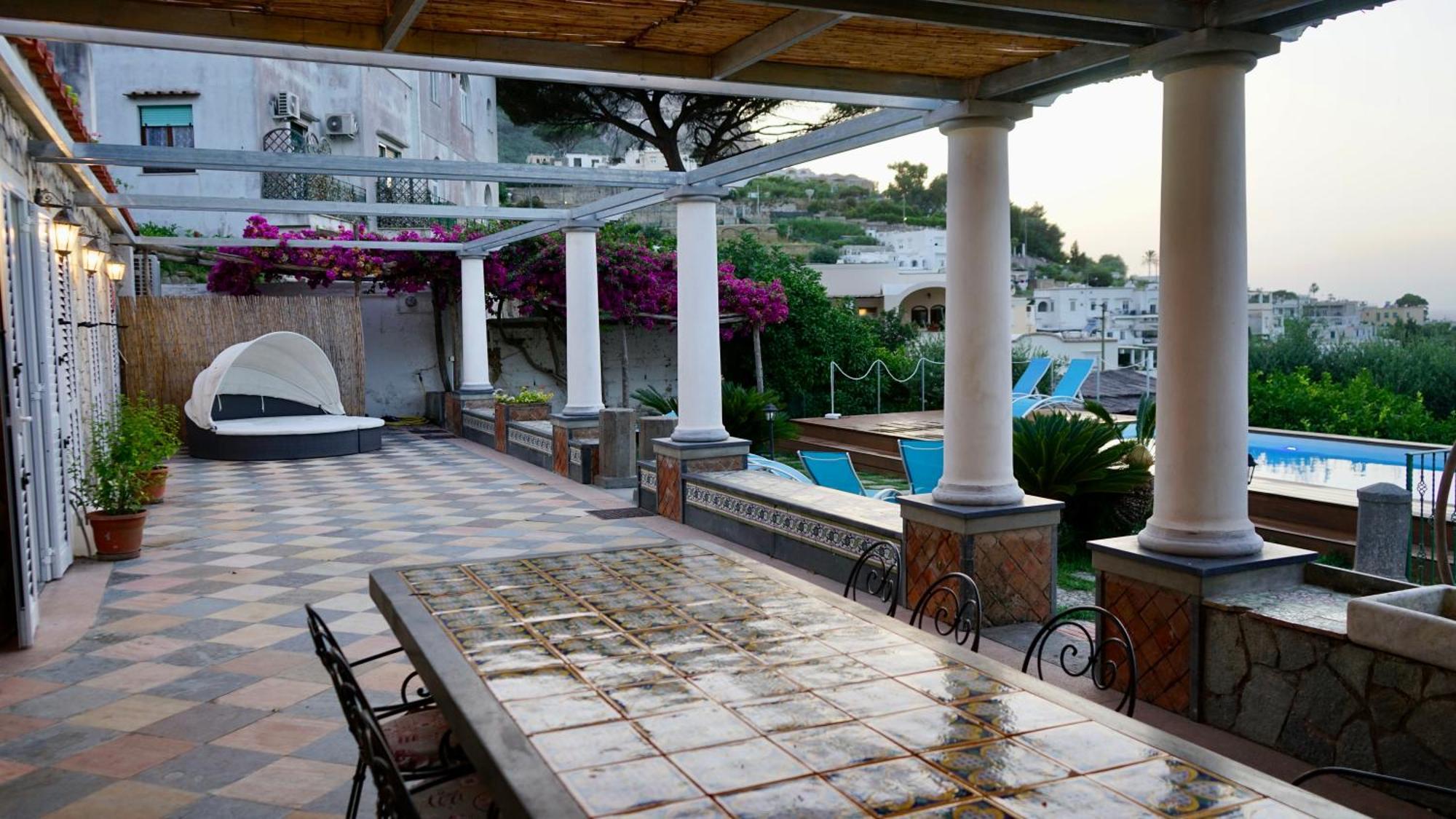 Villa Amalu Capri Piscina E Giardino Екстериор снимка