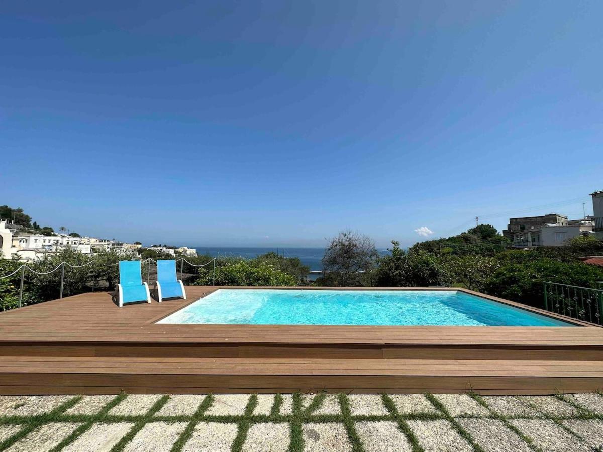 Villa Amalu Capri Piscina E Giardino Екстериор снимка