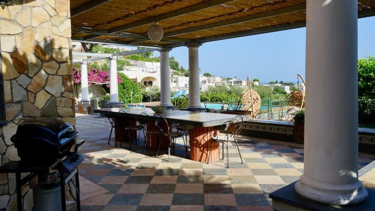 Villa Amalu Capri Piscina E Giardino Екстериор снимка