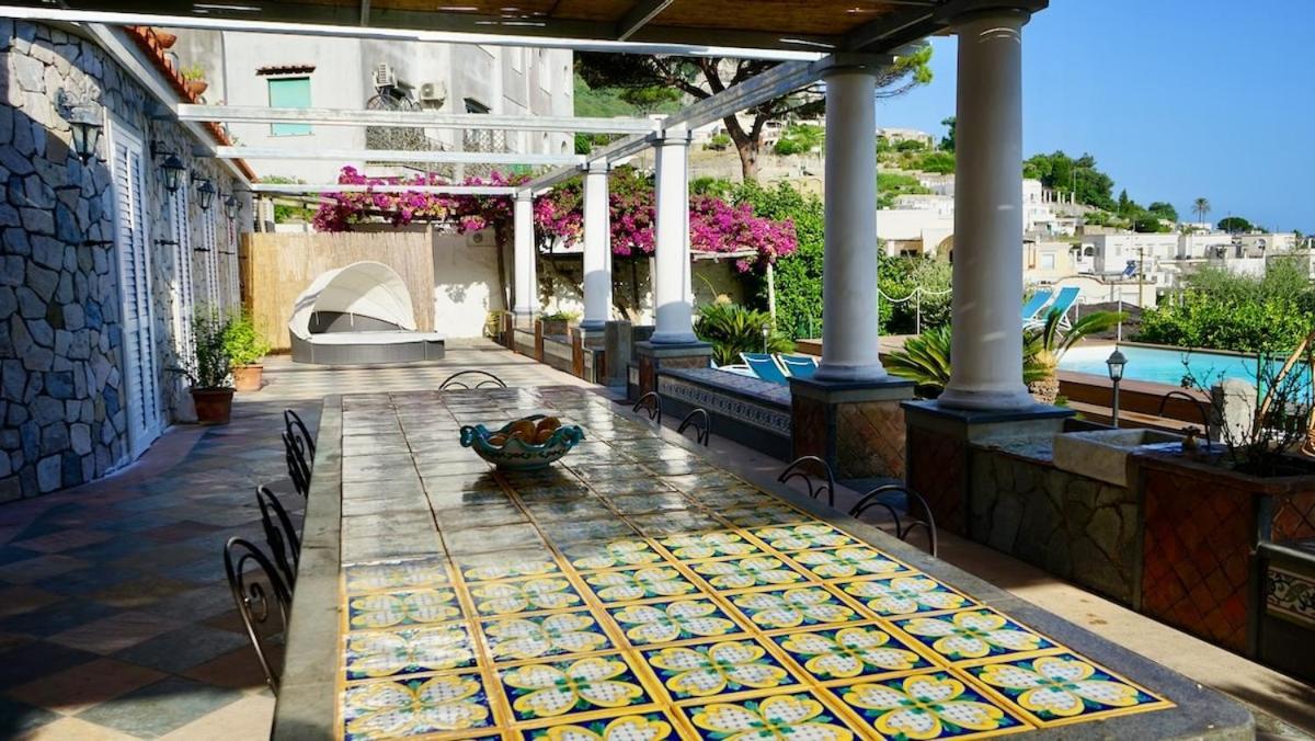 Villa Amalu Capri Piscina E Giardino Екстериор снимка