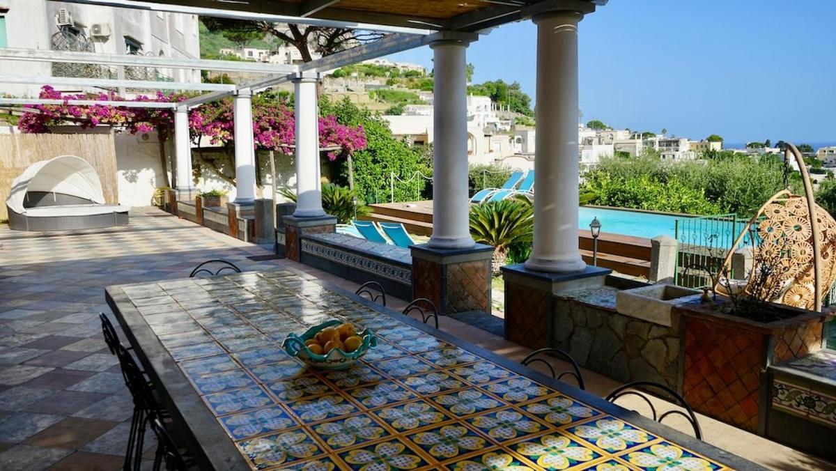 Villa Amalu Capri Piscina E Giardino Екстериор снимка